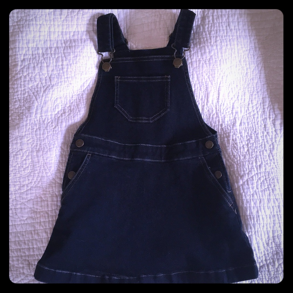 Denim Overall Dress